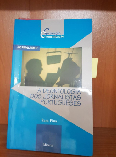 Portada do libro de A Deontologia dos Jornalistas Portugueses