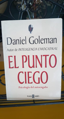 Portada do libro de El punto ciego.- Goleman, Daniel