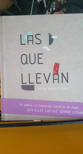 Portada do libro de Las que llevan.- Afonso Esteves, Cecilia