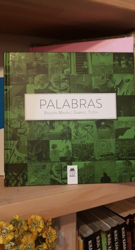 Portada do libro de Palabras. Xaquín Marín, Gabriel Tizón