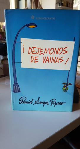 Portada do libro de DEJEMONOS DE VAINAS DANIEL SAMPER
