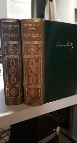 Portada do libro de PIERRE LOTI - NOVELAS Y VIAJES - OBRAS COMPLETAS - 2 TOMOS - PLANETA - 1957 - 1a EDICIÓN