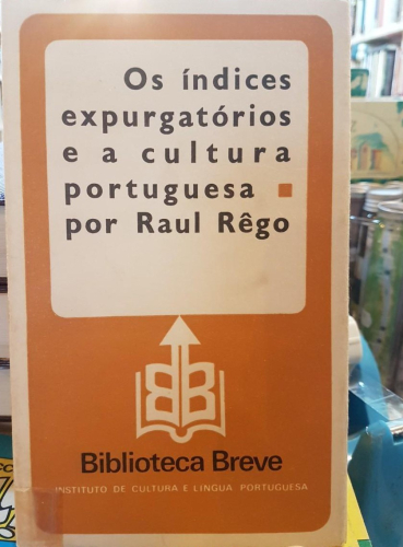 Portada do libro de Os índices expurgatórios e a cultura portuguesa. (T)