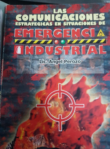 Portada do libro de las comunicaciones estratégicas en situaciones de emergencia industrial