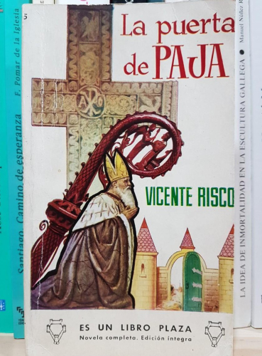 Portada do libro de LA PUERTA DE PAJA-VICENTE RISCO (T)