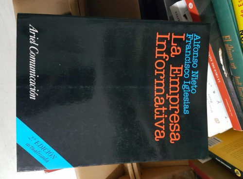 Portada do libro de La empresa informativa. Alfonso Nieto. Segunda edición.
