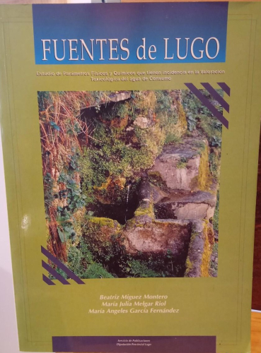 Portada do libro de FUENTES DE LUGO - (T)