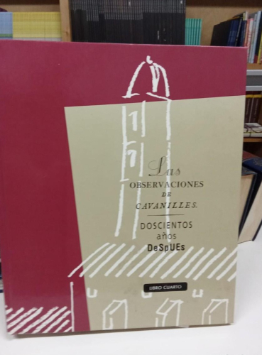 Portada do libro de LAS OBSERVACIONES DE CAVANILLES DOSCIENTOS AÑOS DESPUES (T)