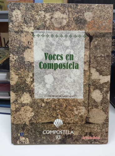 Portada do libro de Voces en Compostela - CONSORCIO DE SANTIAGO (T)