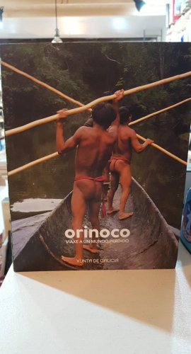 Portada do libro de ORINOCO. VIAXE A UN MUNDO PERDIDO