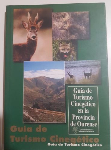 Portada do libro de Guia de Turismo Cinegético en la Provincia de Ourense. T