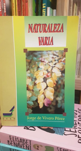 Portada do libro de Naturaleza varia de Vivero Pérez, Jorge T