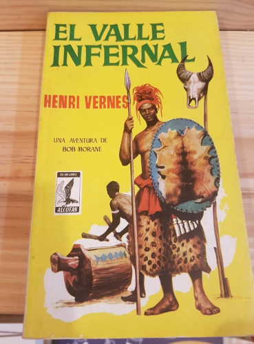 Portada do libro de Bob Morane. El valle infernal T