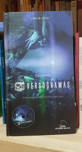 Portada do libro de Versogramas. Videopoesía T