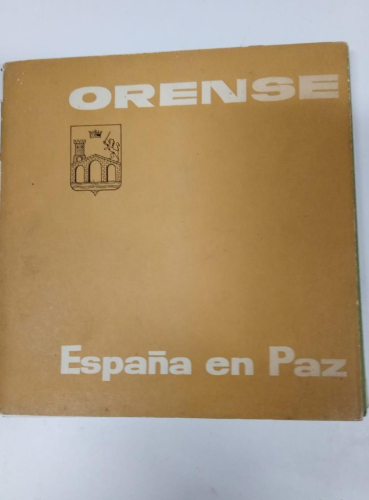 Portada do libro de ORENSE -ESPAÑA EN PAZ (B)