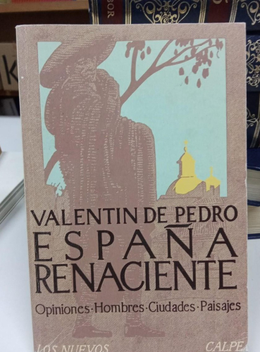 Portada do libro de ESPAÑA RENACIENTE - VALENTIN DE PEDRO (B)