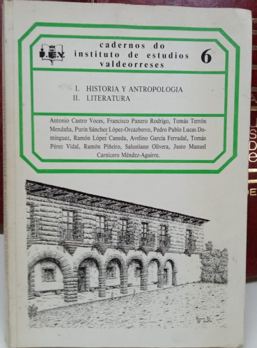 Portada do libro de Cadernos do instituto de estudios valdeorreses 6 (B)