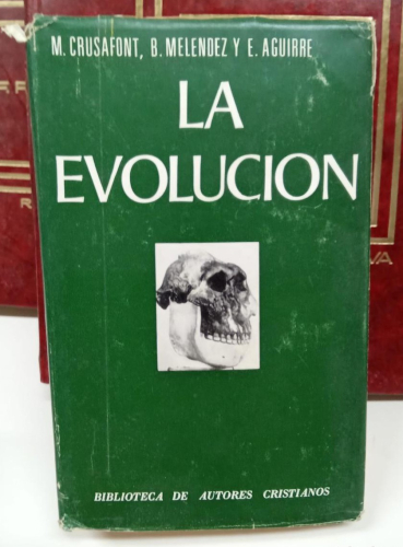 Portada do libro de La Evolución - Crusafont Pairó, M. (b)