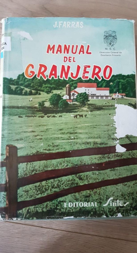 Portada do libro de MANUAL DEL GRANJERO - JAVIER FARRÁS