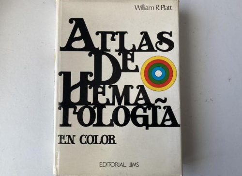 Portada do libro de Atlas de hematología en color. William R. Platt.