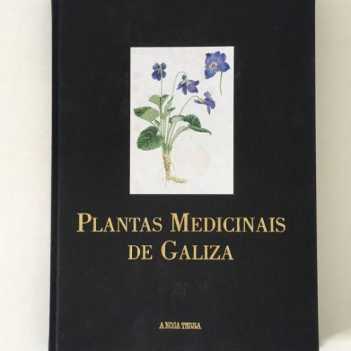 Portada do libro de Plantas medicinais de Galiza