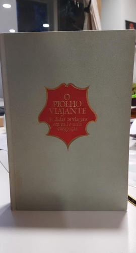 Portada do libro de O PIOLHO VIAJANTE. POLICARPO DA SILVA. (António Manuel)