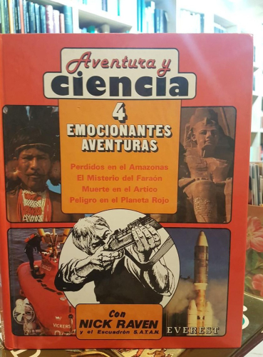 Portada do libro de Aventura y Ciencia- CON NICK RAVEN Y EL ESCUADRON SATAN (T)