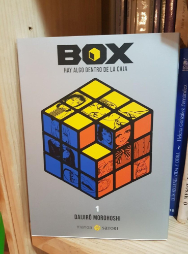 Portada do libro de Box. Hay algo en la caja - MOROHOSHI Daijirô (T)