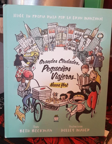 Portada do libro de Grandes ciudades, pequeños viajeros: Nueva York