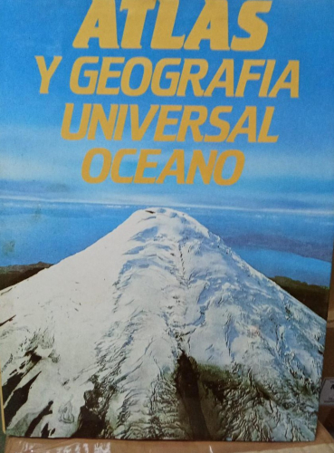 Portada do libro de ATLAS Y GEOGRAFIA UNIVERSAL - OCEANO (b)