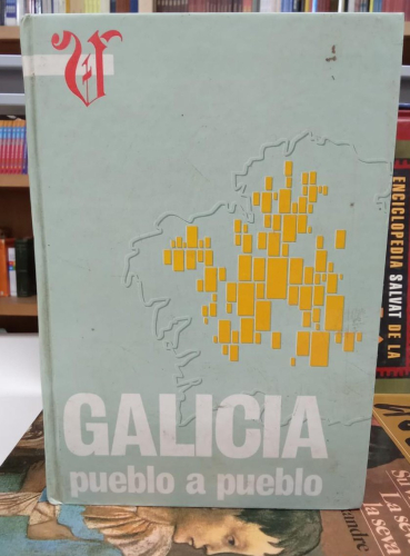 Portada do libro de GALICIA PUEBLO A PUEBLO - ANDRES PRECEDO LEDO (B)