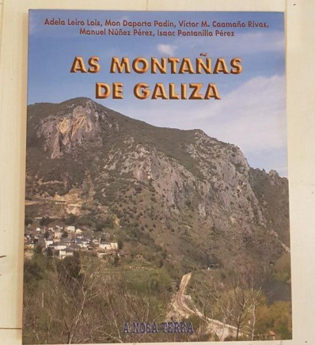 Portada do libro de Montañas de galiza