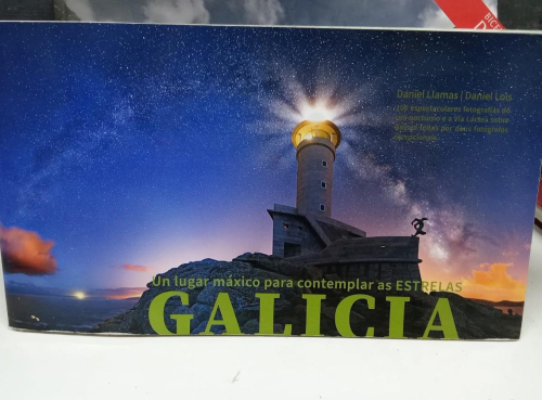 Portada do libro de GALICIA, UN LUGAR MÁXICO PARA CONTEMPLAR AS ESTRELAS (b)
