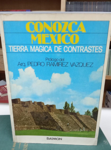Portada do libro de Venta Directa Conozca México. Tierra Mágica de Contrastes (B)
