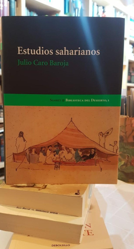 Portada do libro de ESTUDIOS SAHARIANOS. Julio Caro Baroja (t)
