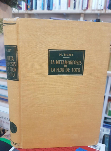 Portada do libro de LA METAMORFOSIS DE LA FLOR DE LOTO (LABOR, 1958) INDIA (T)