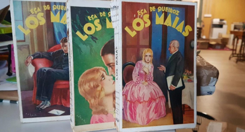 Portada do libro de Los Maias. (III Tomos) - Eça de Queiroz
