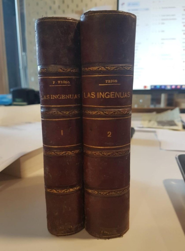 Portada do libro de LAS INGENUAS (DOS TOMOS, OBRA COMPLETA) Felipe Trigo