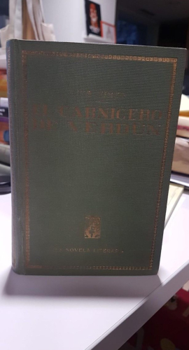 Portada do libro de El carnicero de Verdún Dumur, Luis