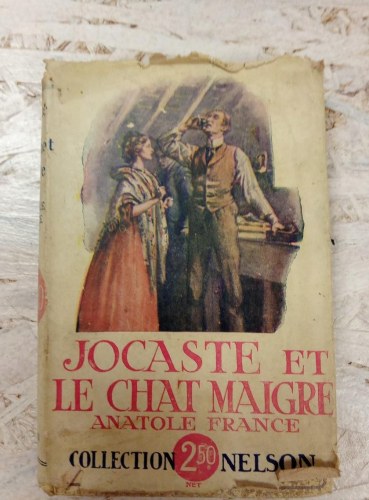 Portada do libro de JOCASTE EY LE CHAT MAIGRE - FRANCE ANATOLE (c)