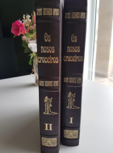 Portada do libro de Os Nosos Cruceiros I y II-JOSÉ M. LAREDO VERDEJO (c)