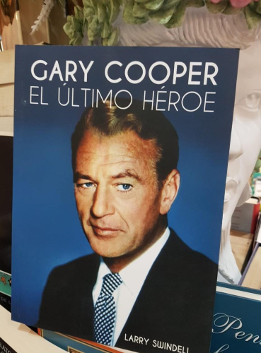 Portada do libro de El último héroe-Gary Cooper. (T)