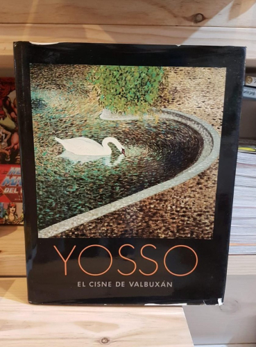 Portada do libro de José Porto YOSSO. El cisne de Valbuxán. Pintor y Poeta. Obra cultural de Caixa Ourense. 1989