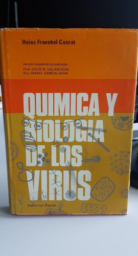 Portada do libro de Química y biología de los virus, Heinz FraenKel-Conrat