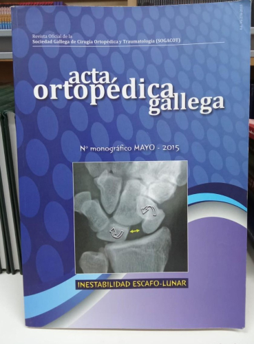 Portada do libro de Revista AOG | SOGACOT - Sociedad Gallega de Cirugía Ortopédica y Traumatología (B)
