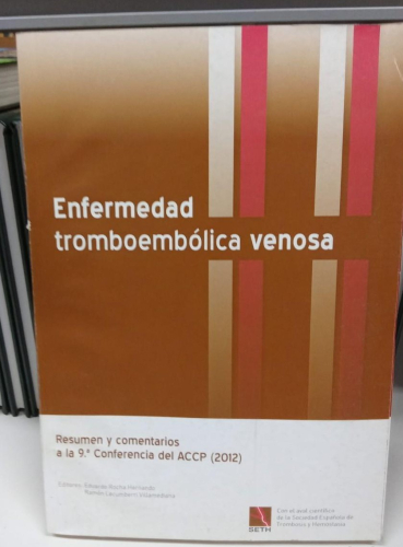 Portada do libro de Enfermedad Tromboembólica Venosa (B)