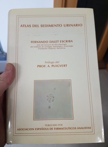 Portada do libro de Atlas del sedimento urinario - Dalet Escriba