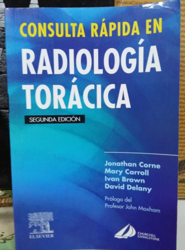 Portada do libro de CONSULTA RAPIDA EN RADIOLOGIA TORACICA (B)