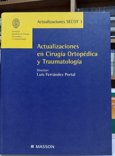 Portada do libro de Actualizaciones en cirugia ortopédica y traumatología (B)