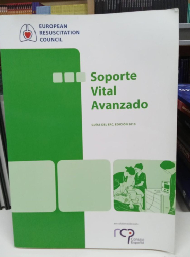 Portada do libro de SOPORTE VITAL AVANZADO : Guías del ERC (B)